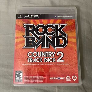 Rock Band Country Track Pack 2 Sony PlayStation 3 PS3 *TESTED*